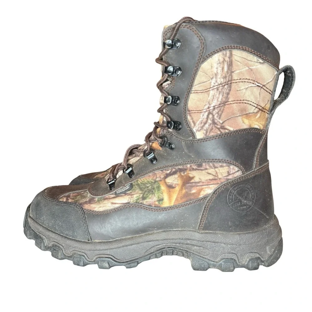 Red Wing Irish‎ Setter Boots 13 ScentBan Leather Waterproof Thinsulate Camo